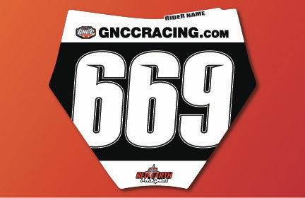 Number Plate (Front) - GNCC